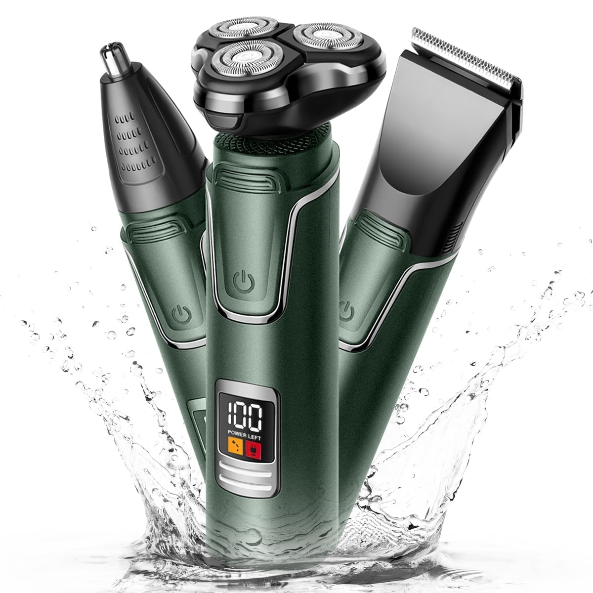 Men'S Grooming Razor Kit - Rasoir électrique 3 en 1 pour