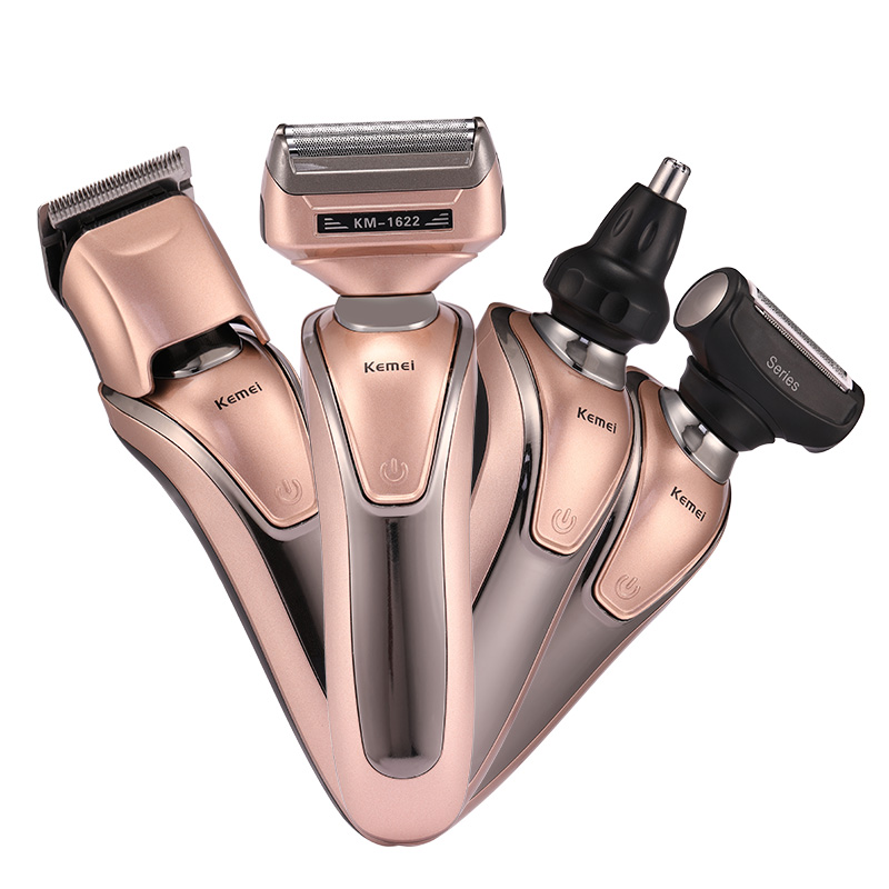 Men'S Grooming Razor Kit - Kemei rasoir électrique multifonction 4 en