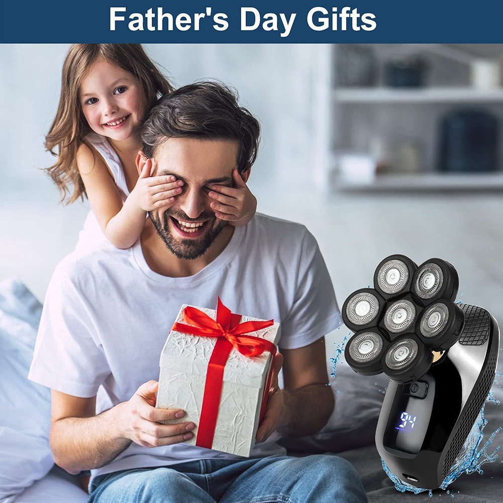 Men'S Grooming Razor Kit - Rasoir électrique A60T Effortless 7D pour
