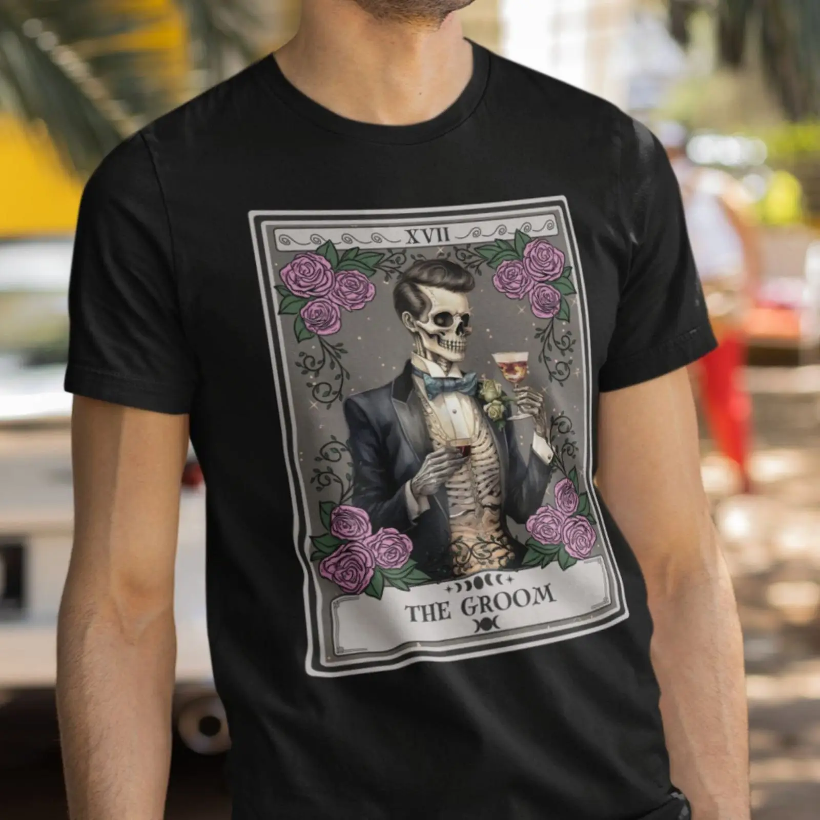 Men'S Grooming For Engagement - T-shirt unisexe vintage délavé avec motif