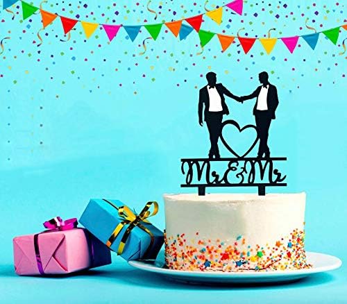 Mr & Mr Cake Topper, décoratio - Men'S Grooming For Engagement avis et prix