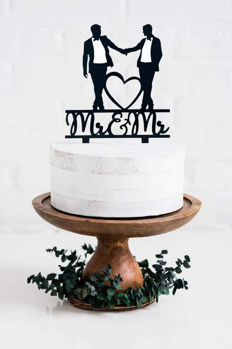 Mr & Mr Cake Topper, décoratio - Men'S Grooming For Engagement avis et prix