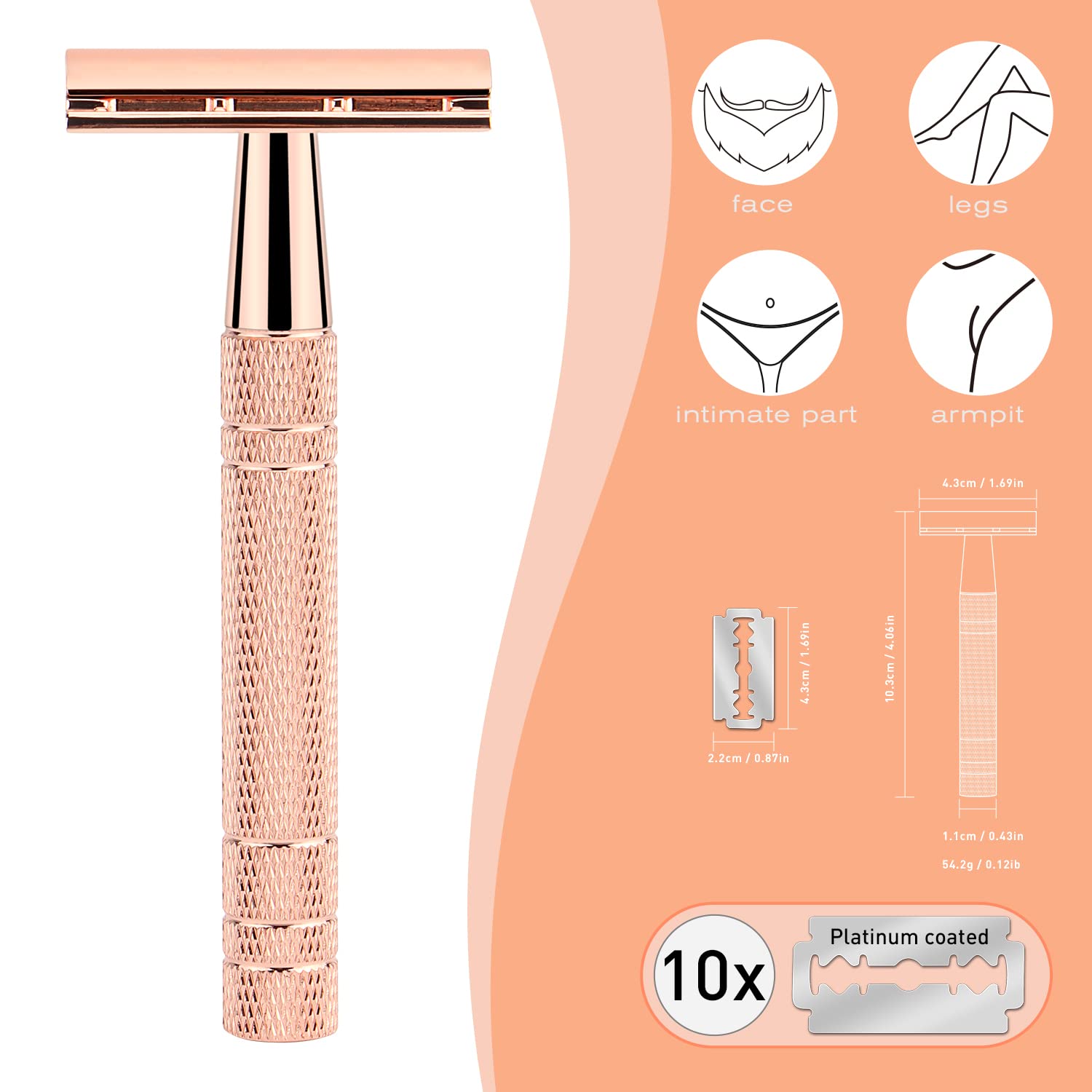 Rasoir de sécurité à double tr - Men'S Grooming Razor avis et prix