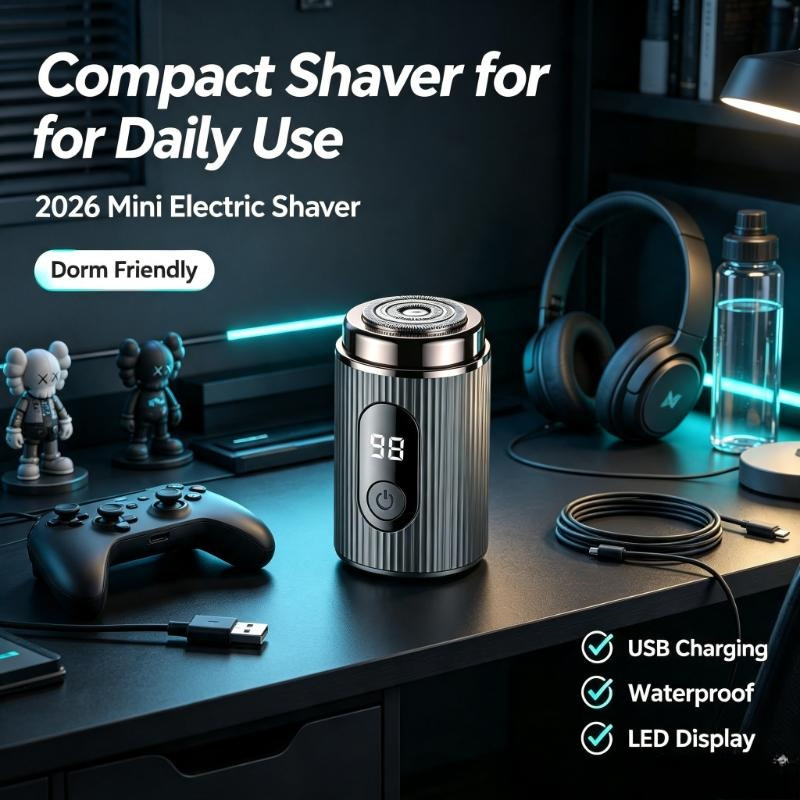 Mini rasoir électrique portabl - Men'S Grooming Razor Kit avis et prix