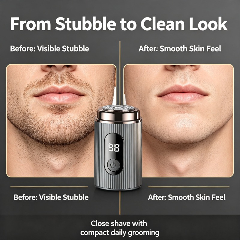 Mini rasoir électrique portabl - Men'S Grooming Razor Kit avis et prix