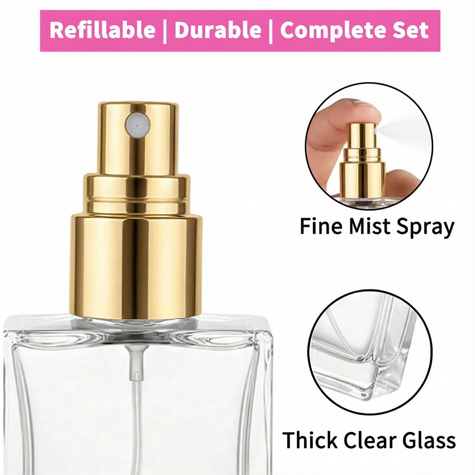 Flacons vaporisateurs de parfu - Cologne Spray Bottle avis et prix
