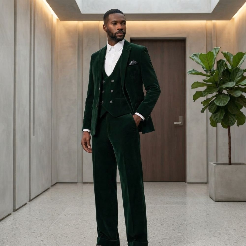 Costumes de mariage en velours - Men'S Grooming Awards avis et prix