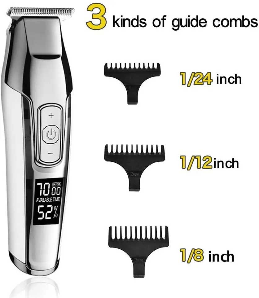 Kemei-Tondeuse à cheveux numér - Men'S Grooming Razor avis et prix