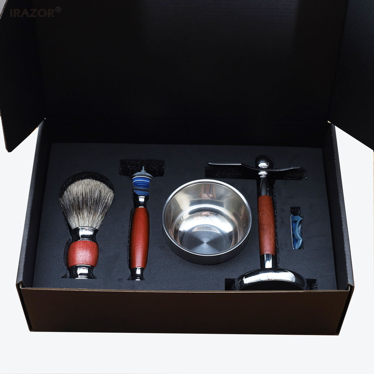 Kit de rasage de luxe iRAZOR p - Men'S Grooming Tips avis et prix