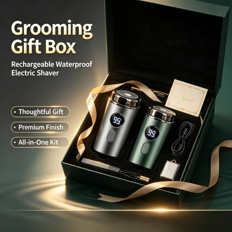 Rasoir électrique rechargeable - Men'S Grooming Gift Box avis et prix