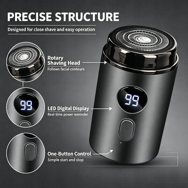 Rasoir électrique rechargeable - Men'S Grooming Gift Box avis et prix