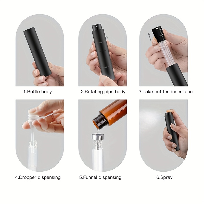 3 ensembles de flacons vaporis - Cologne Spray Bottle avis et prix