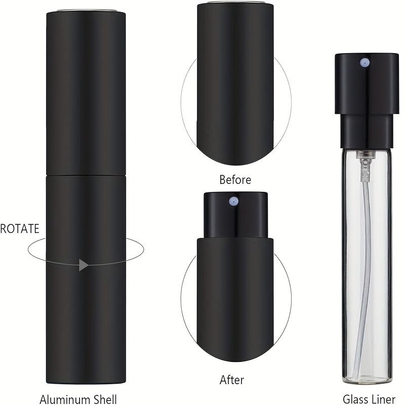 3 ensembles de flacons vaporis - Cologne Spray Bottle avis et prix